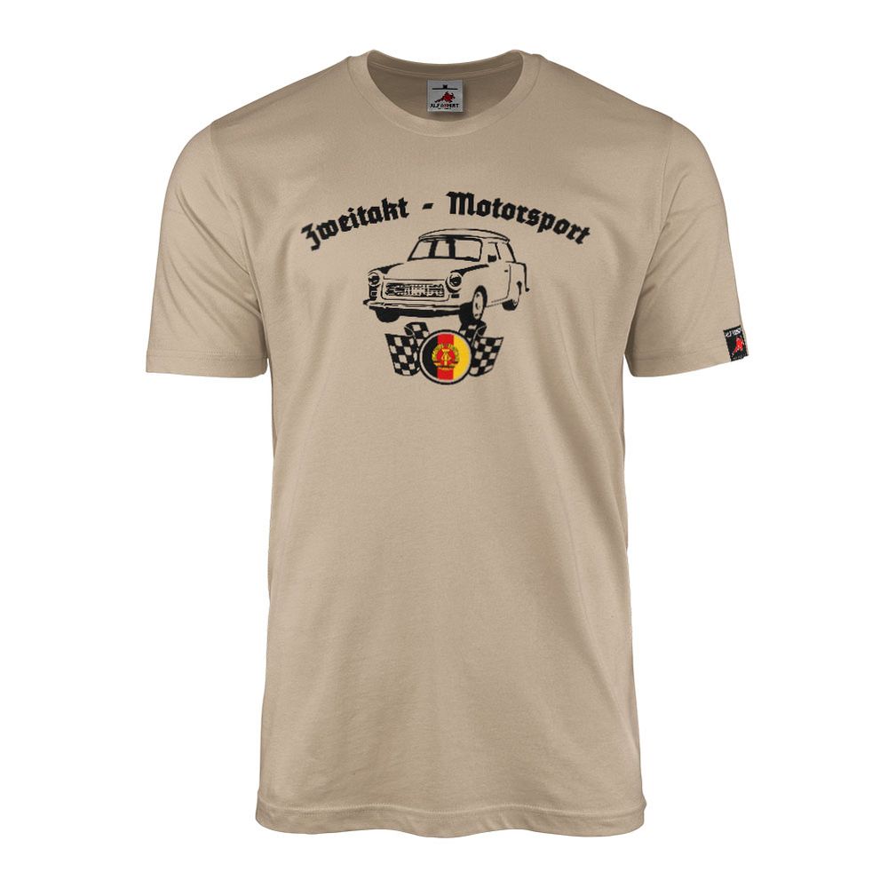 Trabi two-stroke Motor-Sport DDR VEB Tuning P601 NVA Auto Rally T-Shirt # 33267