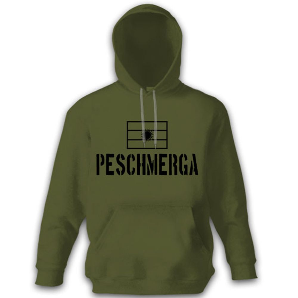 Peschmerga Miliz Kurdistan Kurden Armee Kämpfer - Kapuzenpullover #13326