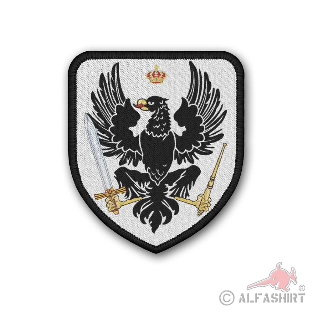 Patch Flagge des Königreichs Preußen 1801 1803 Spätmittelalter Land #38824