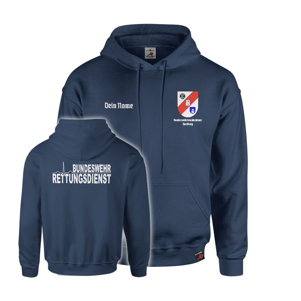 Hoodie hoodie Bundeswehr Hospital BWK #44349