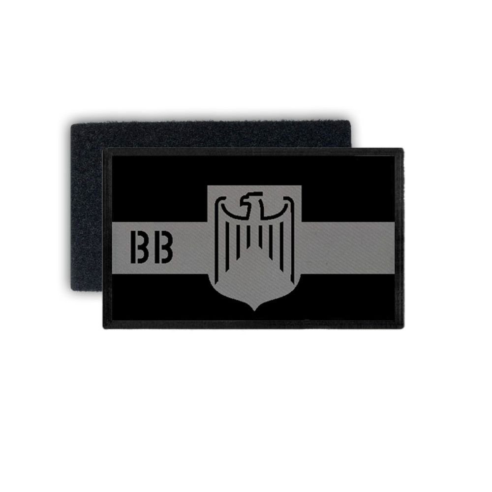 Patch Bundesland Brandenburg Einheit Bund Land Bundesländer 7,5x4,5cm #30616
