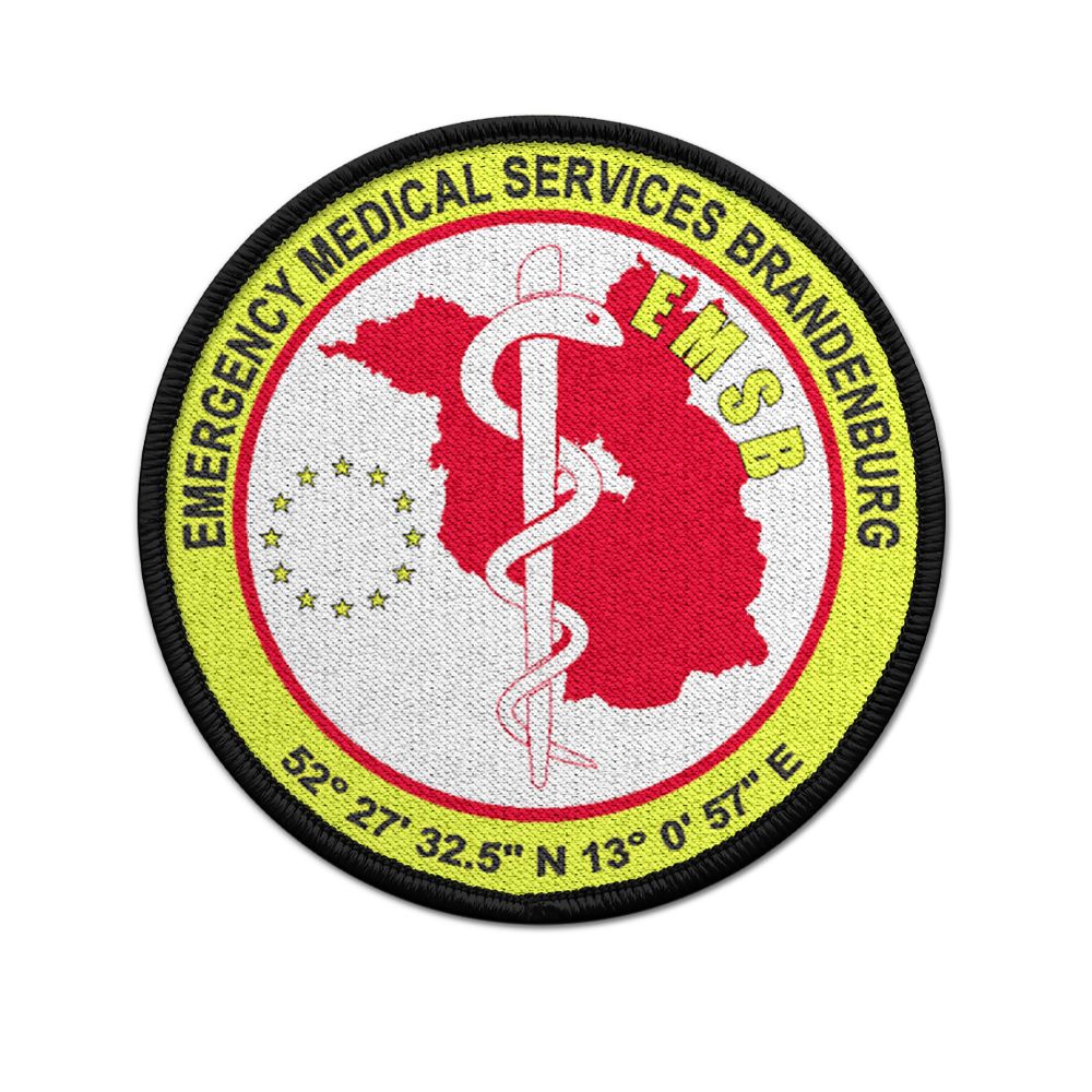 Patch EMSB Rettungsdienst Brandenburg Bundesland Deutschland Samariter #33052