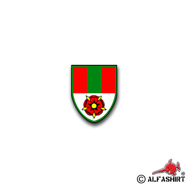 Sticker PzBtl 211 Panzer Leo Battalion Unit Coat of Arms 6x7cm A833