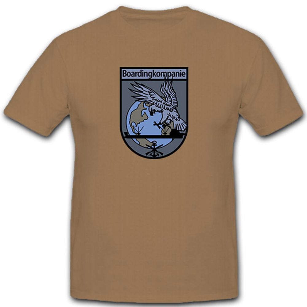Boardingkompanie Bundeswehr Marine SEK M Deutschland Wappen - T Shirt #12597