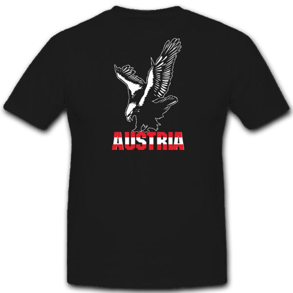 Bundesadler Wappen Tier Austria Alpen Wien Heimat Ostmark - T Shirt #7672