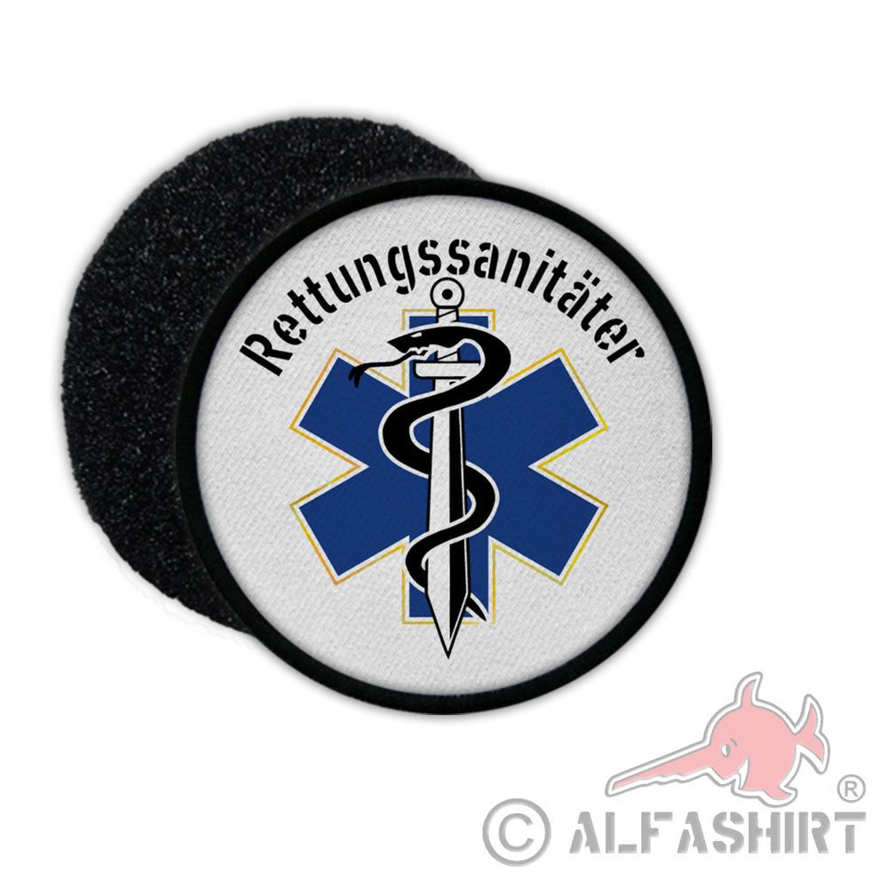 Patch Rettungssanitäter Polizei BW RettSan Sani Rettungskräfte SOL #31380