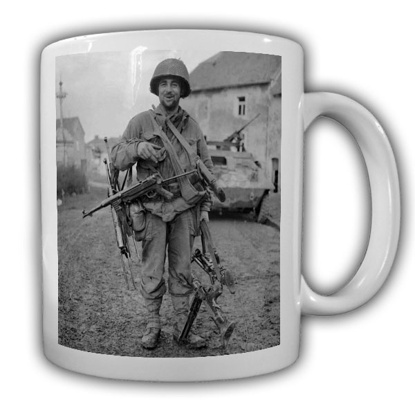 Tasse US Soldat Kaffebcher MP40 MG42 M1 Garand Panzer Wagen Fahrzeug #22215