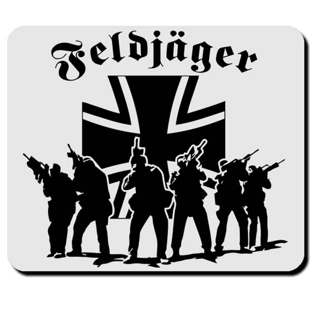 Feldjäger MP Militär Polizei Elite Bundeswehr BW Deutschland - Mauspad #12490