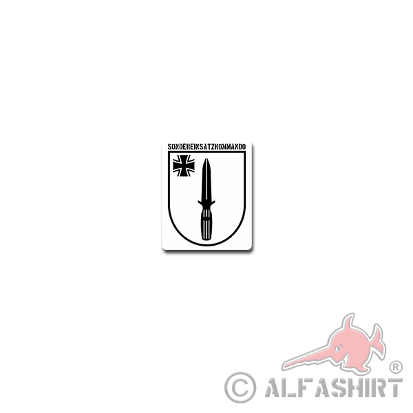 SEK Bundeswehr sticker special forces special forces command 6x7cm # A3763