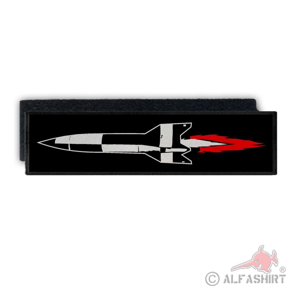 Rückenpatch 28x7cm Aggregat 4 A4 Boden-Boden-Rakete WH Weltraum #42677