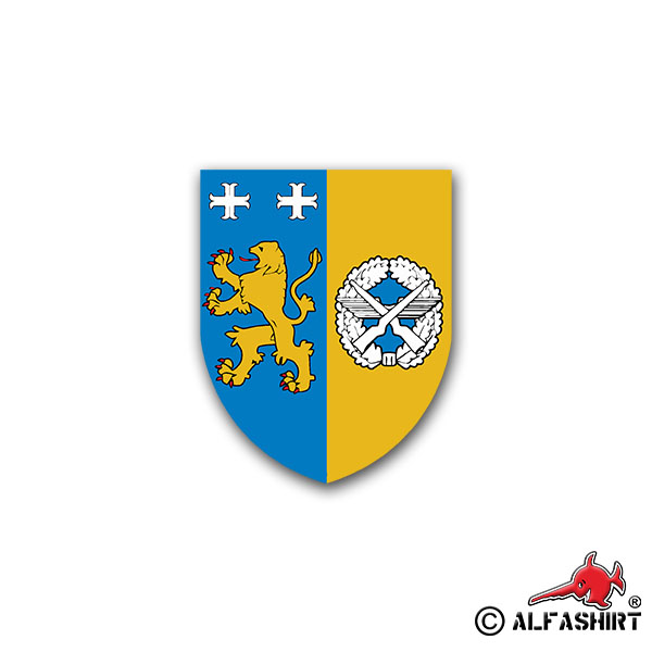 Aufkleber/Sticker Objektschutzregiment ObjSRgtLw Lufwaffe Militär 7x5,5cm A1476