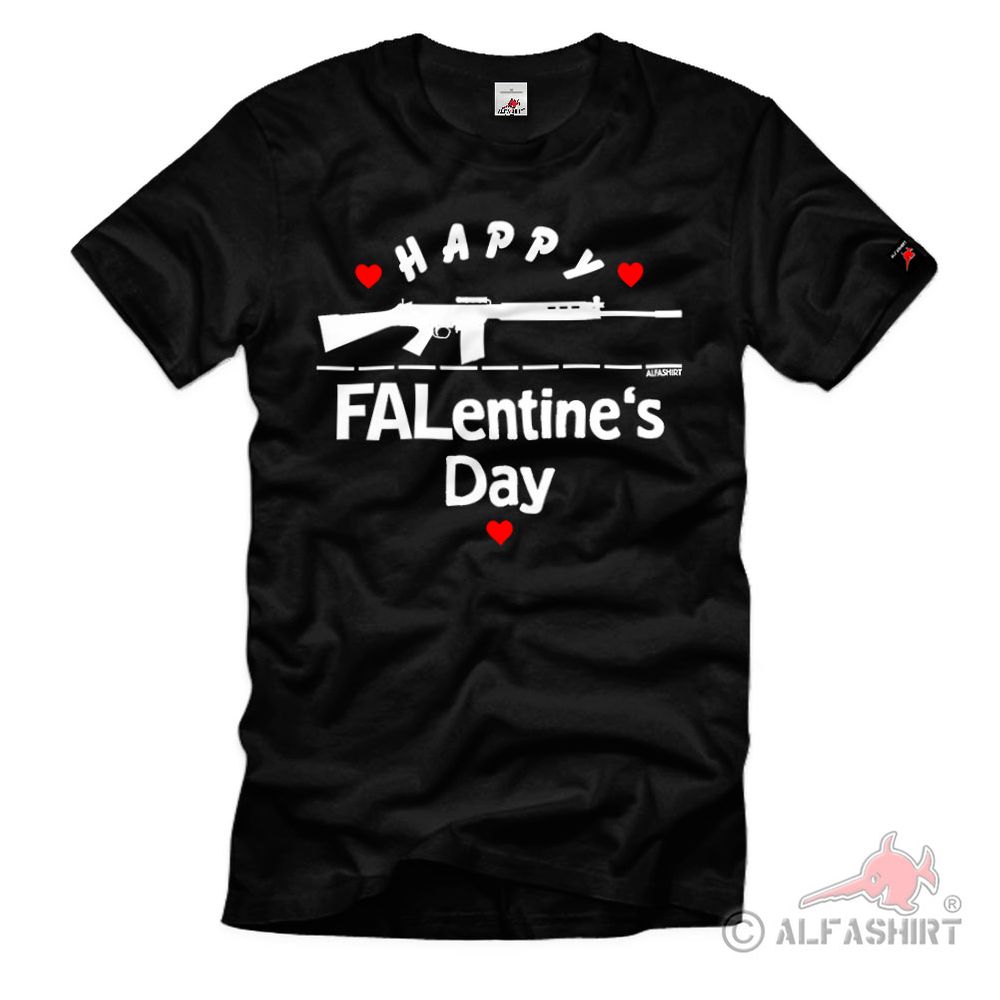 Happy FALentine's Day Valentine Sturm-Gewehr shooting T-Shirt#39021