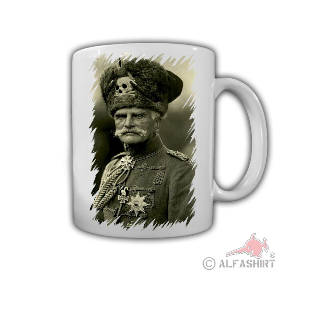Field Marshal August von Mackensen cup coffee mug Prussia # 30746