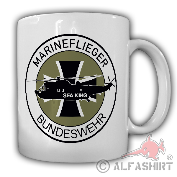 Marineflieger BW Sea King Heer BW Bückeburg Fritzlar Wappen - Tasse #18180