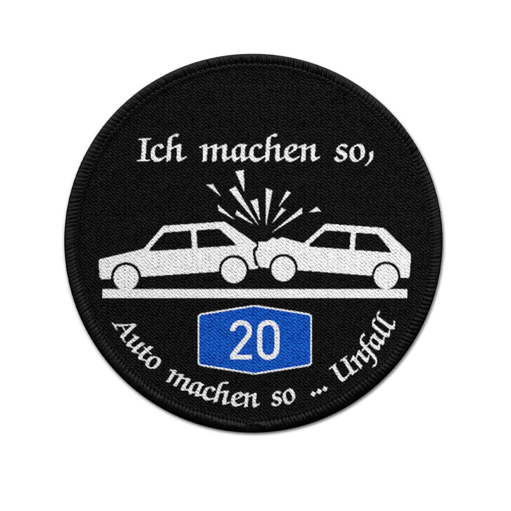 Patch Auto Machen so Unfall Autobahn 20 A20 Ausländer Ich machen Rostock#35860
