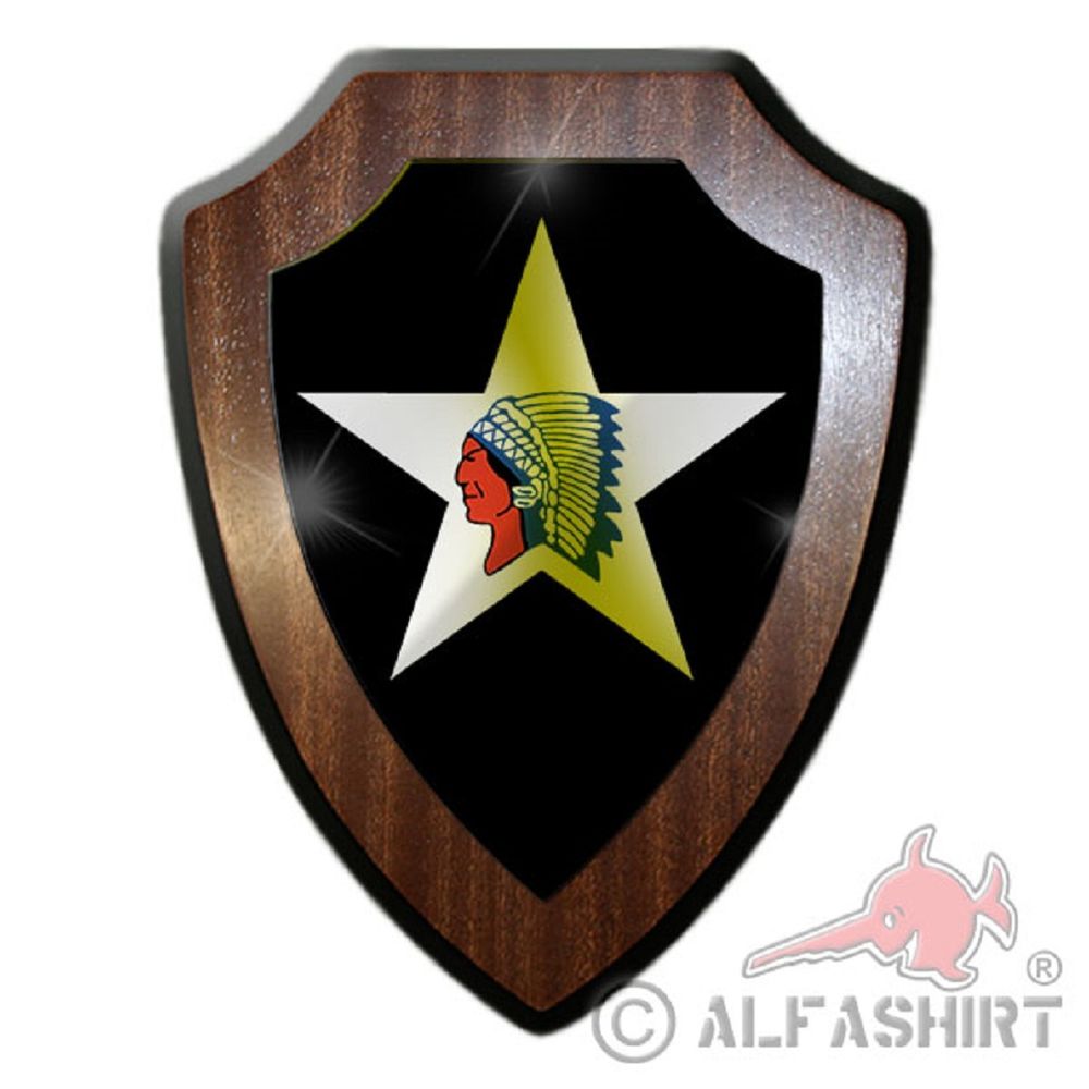 Coat of Arms - 2nd Inf Div US Infantry Division Army Indians Military Coat of Arms #19913
