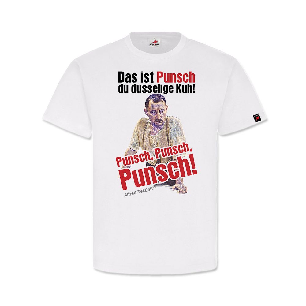 Alfred Tetzlaff New Year's Eve Punch Dizzy Cow Fun - T Shirt # 11152