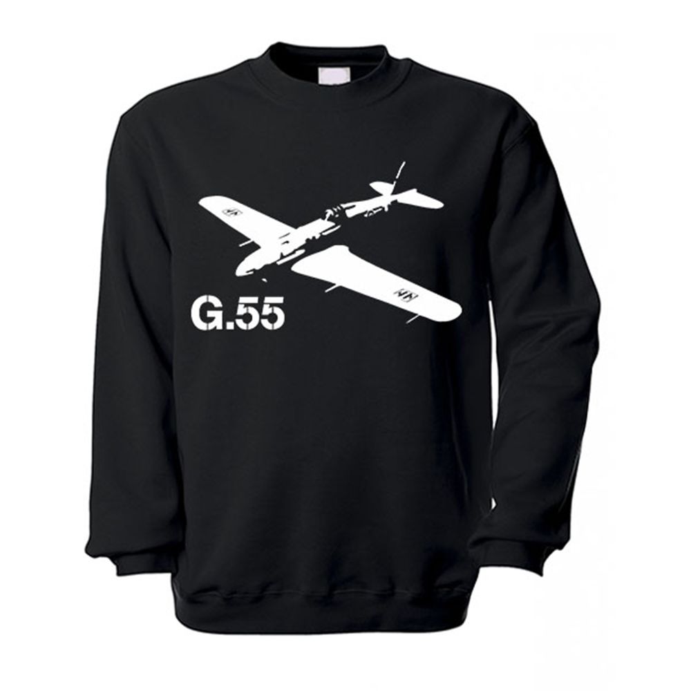 G55 aircraft Centauro Italian fighter plane WWI Italy - pullover # 13768