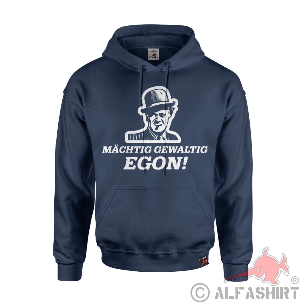 Hoodie Olsenbanden Mächtig gewaltig Egon Olsen Melone Zigarre #43311