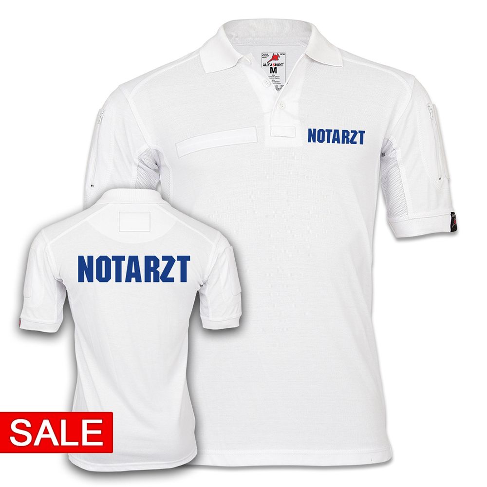 SALE Tactical Polo Gr. L - Notarzt #R737