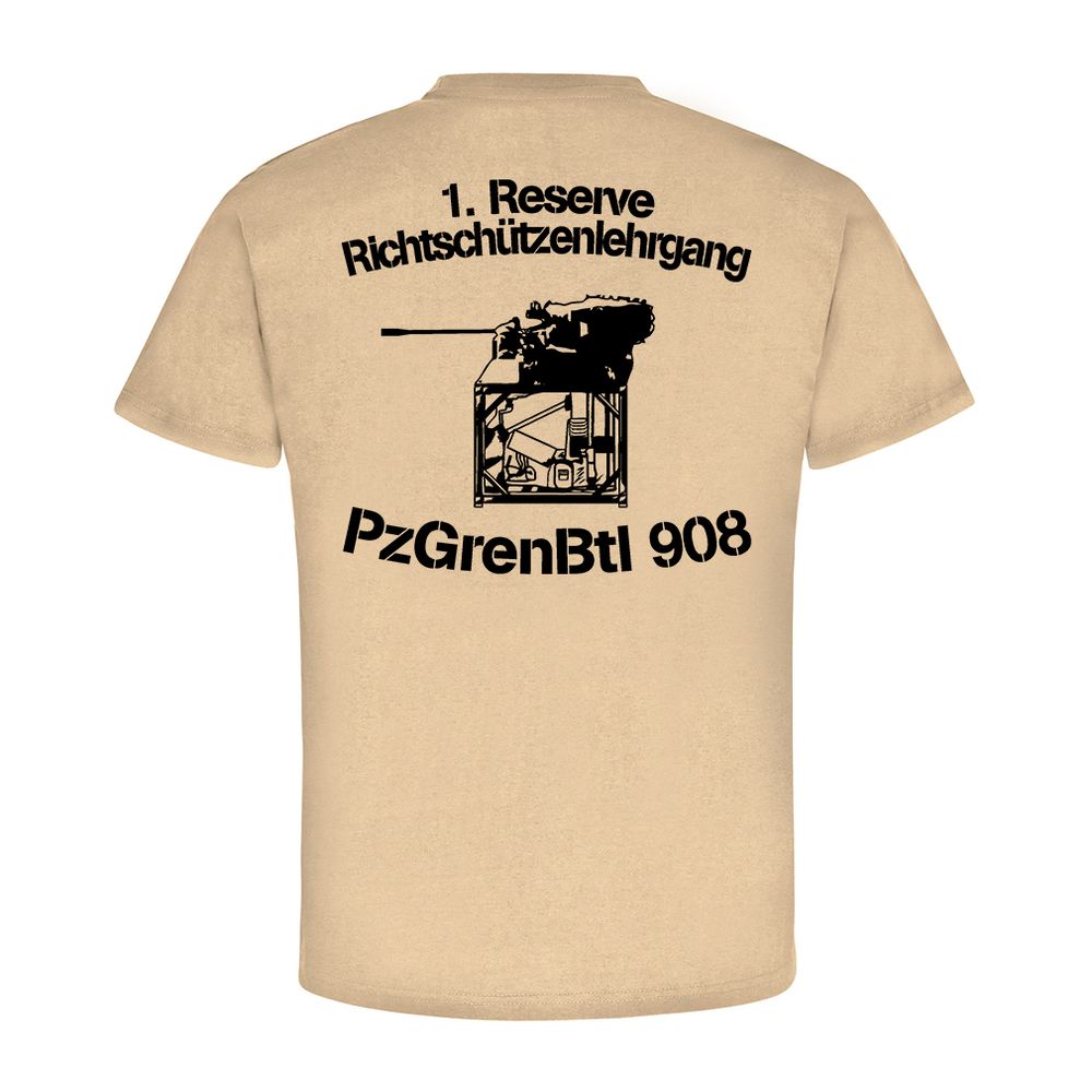 PzGrenBtl 908 Panzer Grenadiere Bataillon 1. Reserve - T Shirt #8607