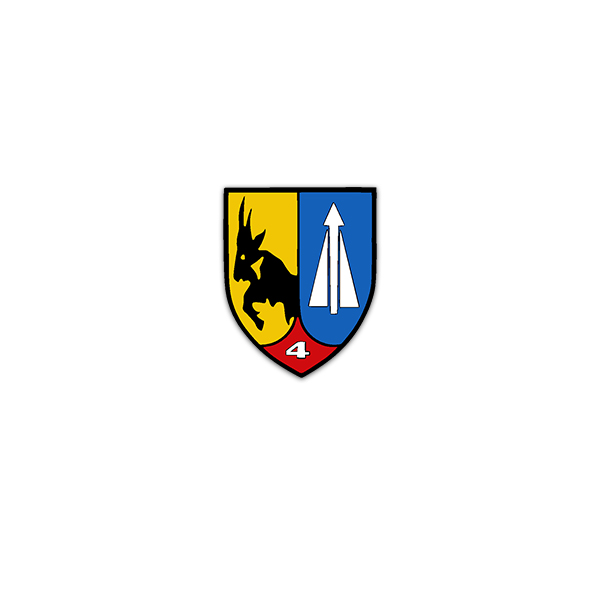 Aufkleber/Sticker FlaRak 22 Flugabwehrrakete BW Luftwaffe Wappen 6x7cm A3164
