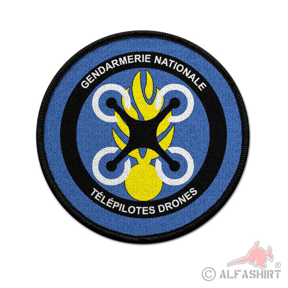 Patch GENDARMERIE NATIONALE TELEPILOTES DRONES Drohnen Pilot Polizei #33951
