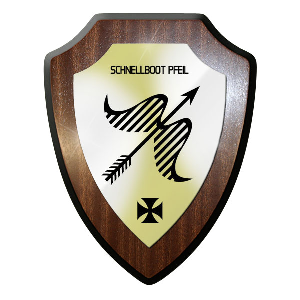 Wappenschild - Schnellboot Pfeil Vosper-Klasse Klasse 153 Bund Emblem #11629