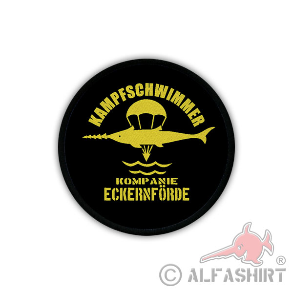 Patch Kampfschwimmer Kompanie Eckernförde BW Marine Wappen Elite #18332