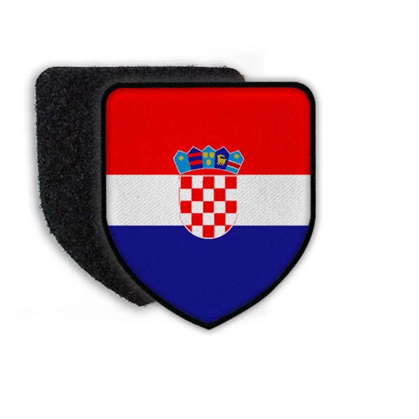 Patch Landespatch Kroatien Zagreb Wappen Flagge Landeszeichen Plenkovic#21942