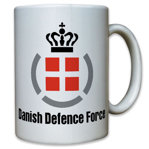 Danish Defence Force Dänemark Forsvaret Militär Wappen Abzeichen - Tasse #12437