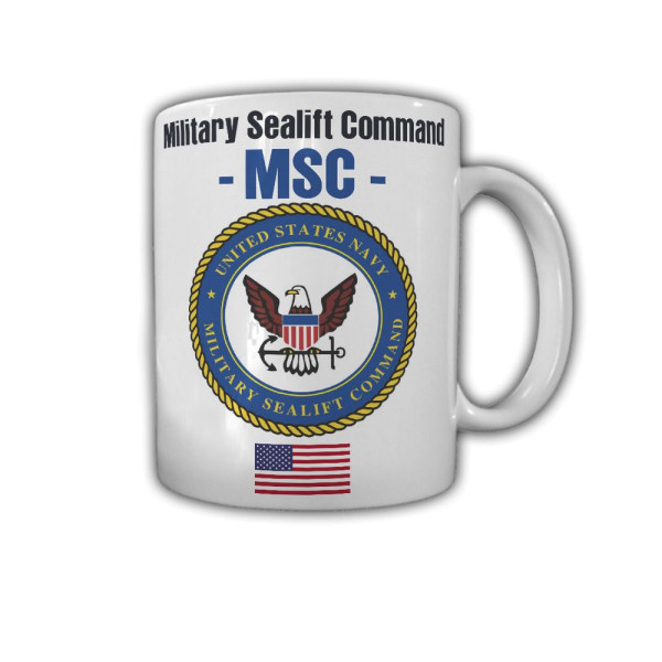 Tasse Military Sealift Command MSC US Navy Seetransport USA United #30099