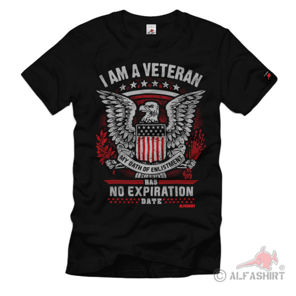 28 Veteran Oath Of Enlistment Eid Verfallsdatum Marnies Special T-Shirt #32415