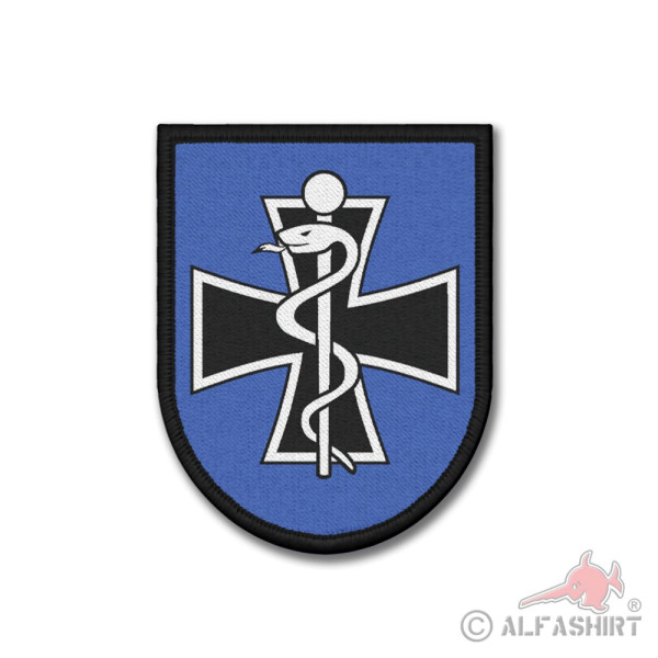 Patch Kdo SanDstBw Abzeichen Uniform Kommando Sanitätsdienst Koblenz #38300