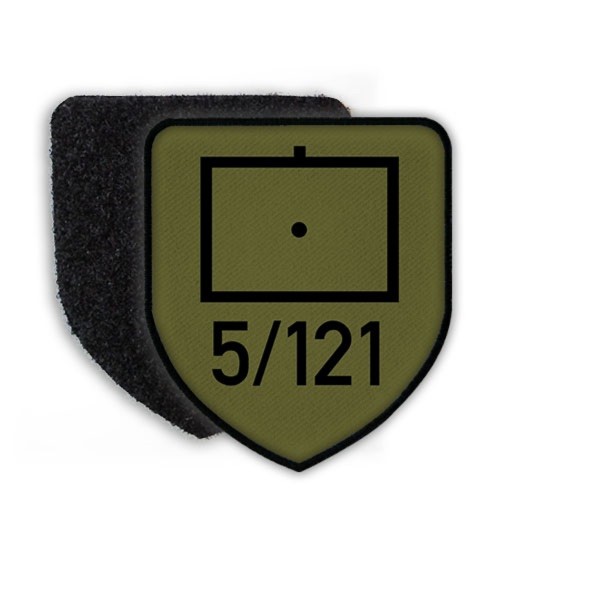 Patch Aufnäher 5 Artillerie 121 Artillerietruppe Taktisches Zeichen Heer#21868