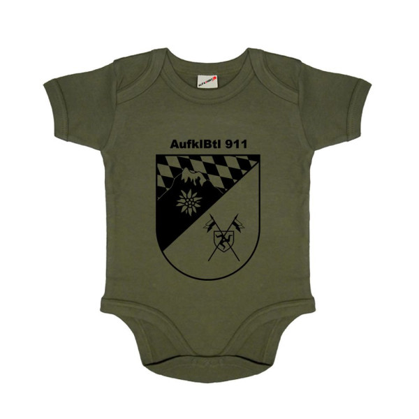 AufklBtl 911 Reconnaissance Battalion Füssen Mountain Hunter - Baby Bodysuits # 14242