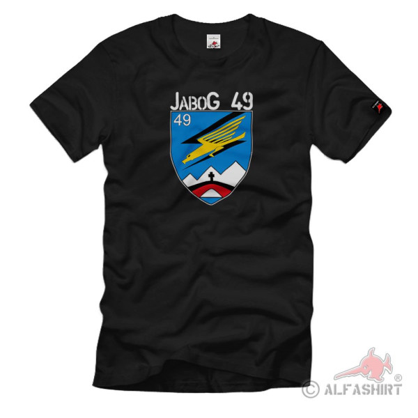 Fighter-Bomber Squadron Luftwaffe Bundeswehr Coat of Arms Logo Jabog 49 T-Shirt #2602