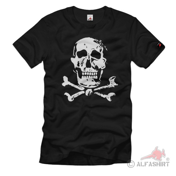 Skull Skull Bone Skull Gothic Scene Shirt - T Shirt # 34