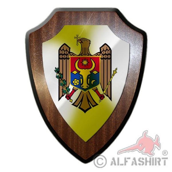 Coat of Arms of Moldova Republica Moldavia escutcheon # 19982