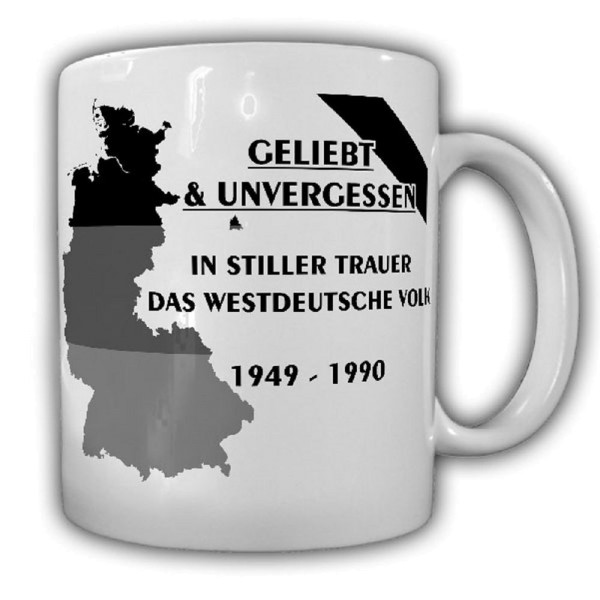 Cup West Germany West Germany loved and unforgotten Bonn Fun # 32500