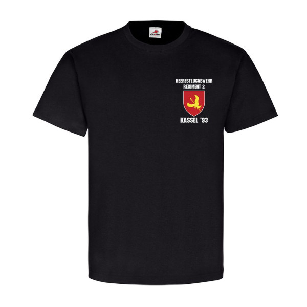 Heeresflugabwehr Regiment 2 Kassel 93 FlaRgt Flugabwehrregiment Panzer - T Shirt #25415
