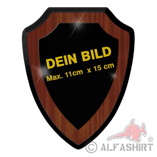 Wappenschild Generator Wunschschild Personalisiert Geschenk Platte #38275