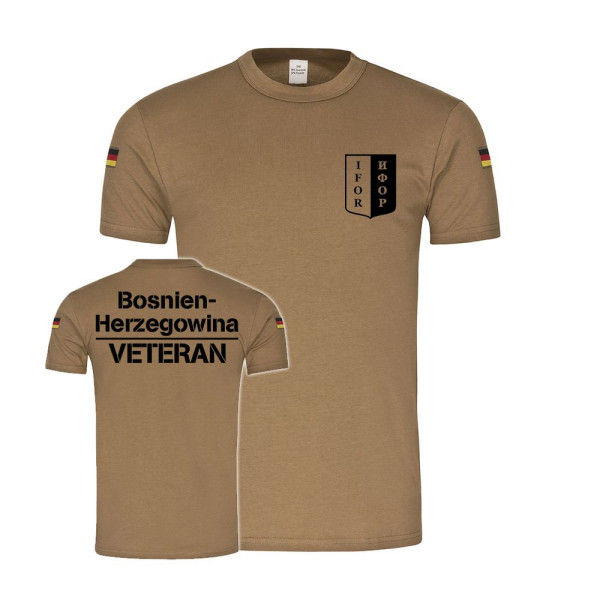 BW Tropen IFOR Veteran Bosnien Herzegowina Auslandseinsatz T-Shirt #32857