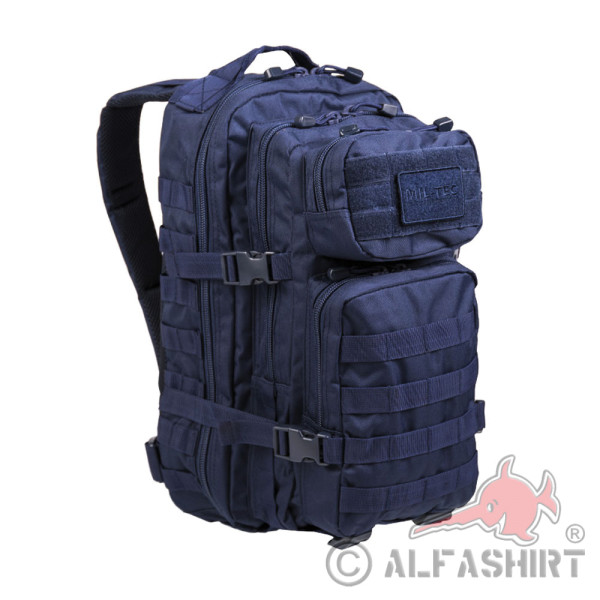 Backpack dark blue navy 20 liters Use Marine Backpack School Outdoor #39167