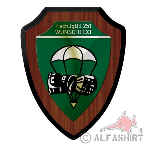 Coat of arms shield FschJgBtl 251 Calw Bundeswehr paratrooper battalion #40382