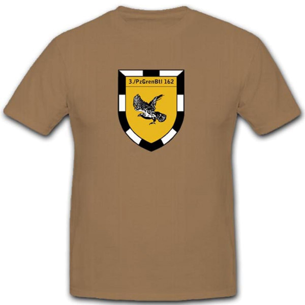 Panzergrenadierbataillon Wappen Bundeswehr PzGrenBtl162 Bismarck T Shirt #3542