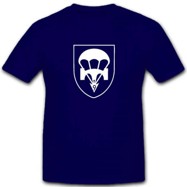 Llpikp 9 Luftlandepionierkompanie 9 Bundeswehr Wappen Abzeichen - T Shirt #3943