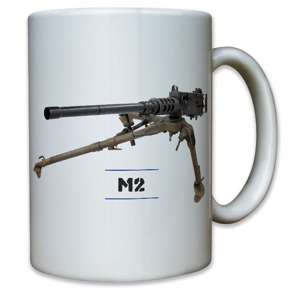 M2 Maschinengewehr Machine Gun USA Amerika WK 2 WW II - Tasse Kaffee #11784