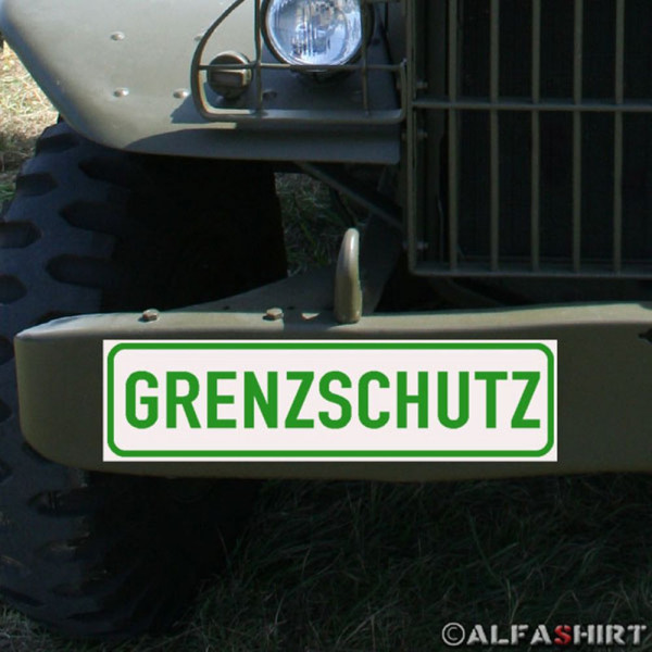 Magnetschild Grenzschutz BGS Bundesgrenzschutz Bundespolizei GSG9 #A164