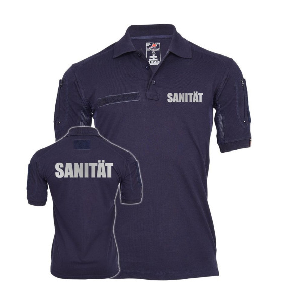 Tactical Poloshirt Sanität Sanitäter Sani Medical Service T-Shirt #35558